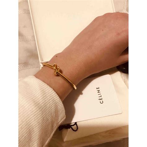 celine charm|celine knot bracelet.